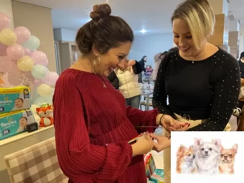 Entrega de filhotes 